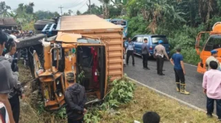 Tabrakan Beruntun di Sibolangit Tewaskan 4 Orang, Diduga Rem Truk Blong
