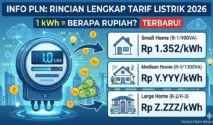 Tarif Listrik PLN Juli 2026 Tidak Berubah, Begini Rinciannya