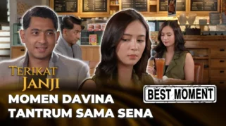 Terikat Janji Raih Rating Tertinggi, Davina dan Arya Saloka Bikin Penonton Tegang