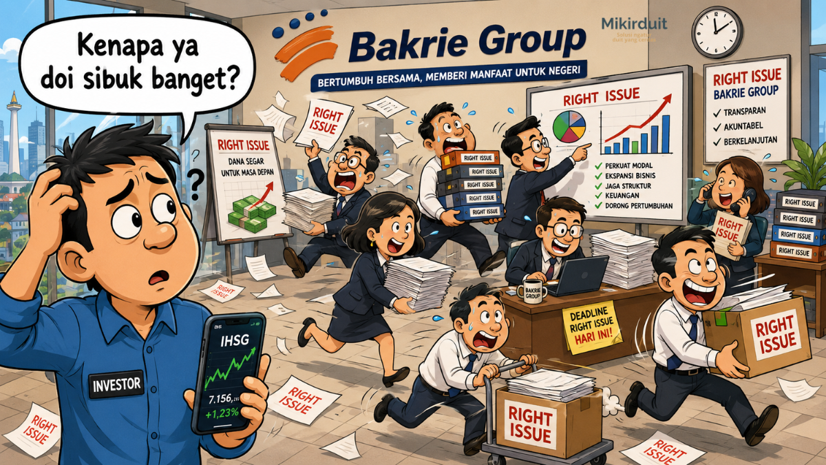Tiga Emiten Grup Bakrie Ramai-ramai Rights Issue, Begini Detailnya