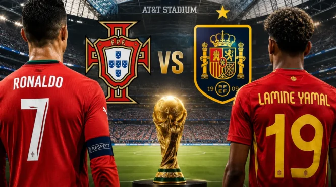 Tiga Faktor Penentu Pemenang Portugal vs Spanyol di Babak 16 Besar Piala Dunia 2026