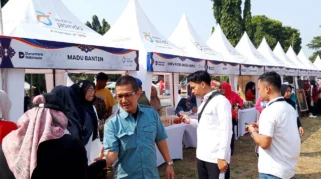 UMKM Pamerkan Produk Unggulan di Alun-alun Pandeglang