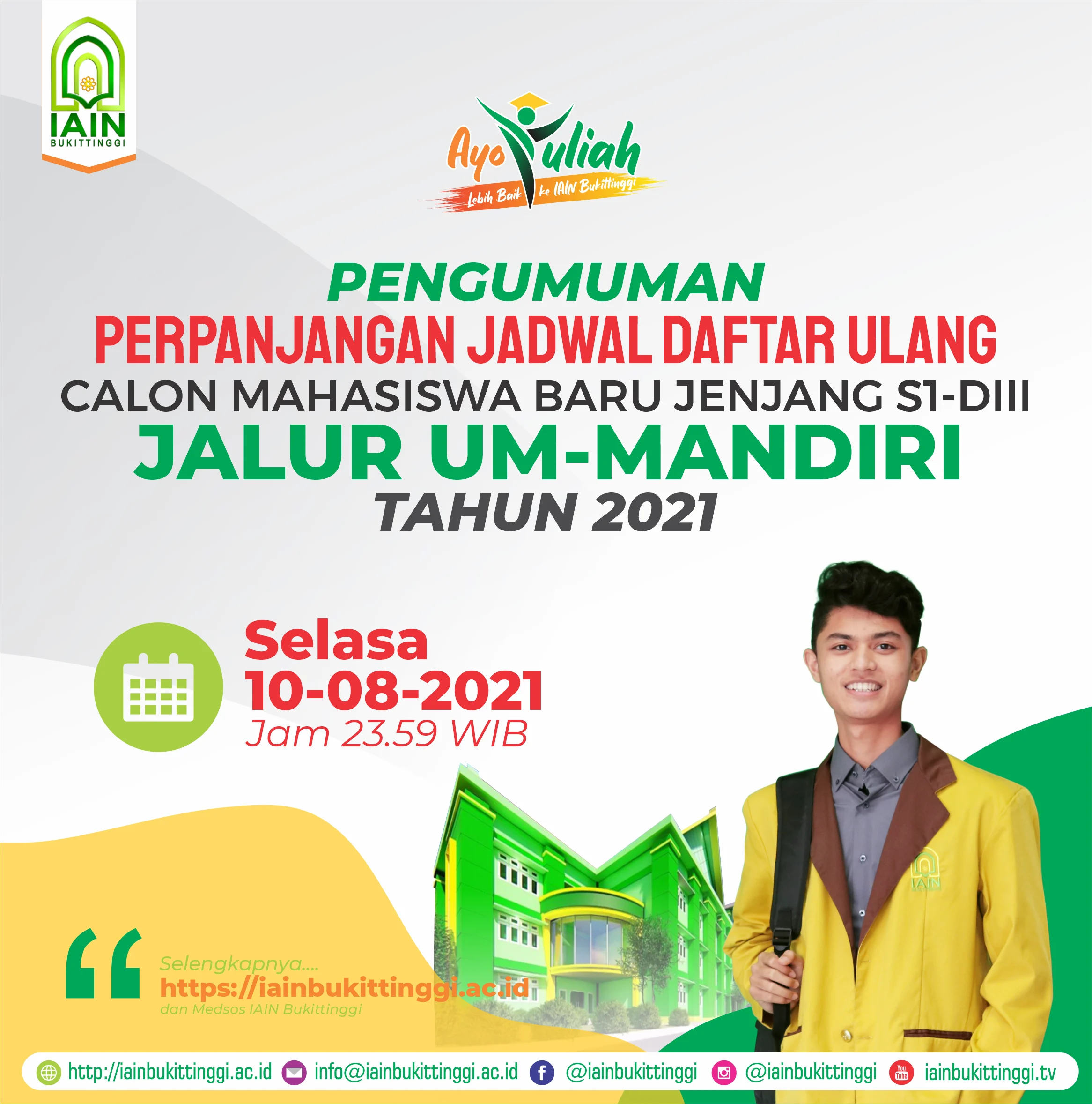 Universitas Diponegoro Umumkan Hasil Seleksi Mandiri 2026, Calon Mahasiswa Cek Jadwal Daftar Ulang dan UKT