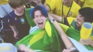 Viral Suporter Jepang Ngamuk Usai Brasil Menang Dramatis di Piala Dunia 2026