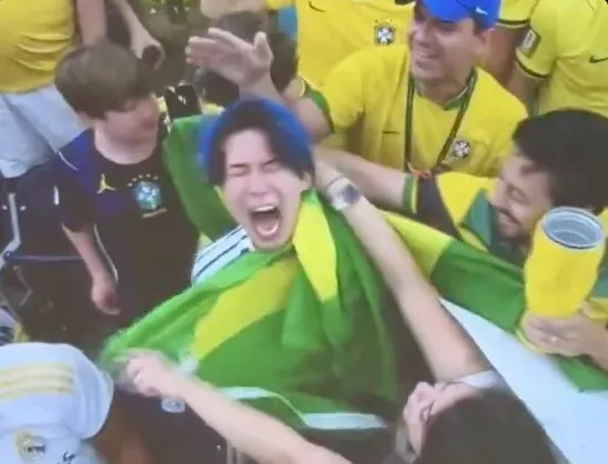 Viral Suporter Jepang Ngamuk Usai Brasil Menang Dramatis di Piala Dunia 2026