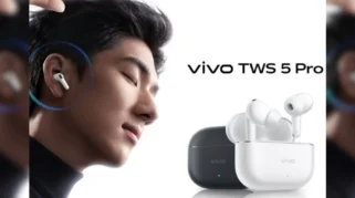 Vivo TWS 5 Pro Resmi Meluncur: TWS Premium dengan ANC 55 dB dan Dual-Driver Coaxial