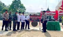 Wabup Agam Resmi Buka TMMD ke-129 di Kecamatan Palupuah