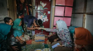 Wagub Lampung Jihan Nurlela Kunjungi Calon Siswa Sekolah Rakyat di Lampung Timur