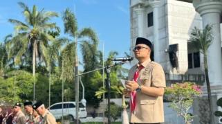 Wakil Wali Kota Tanjungbalai Minta Kontingen Pramuka Jaga Nama Baik Daerah di Jambore Sumut
