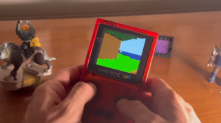 YouTuber Berhasil Jalankan Minecraft di Game Boy Color Asli, Tampilannya 3D dan Cukup Playable