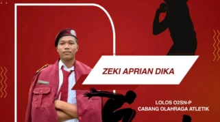 Zeki Aprian Dika dari Sekolah Rakyat Kaur Juara O2SN Atletik, Melaju ke Provinsi