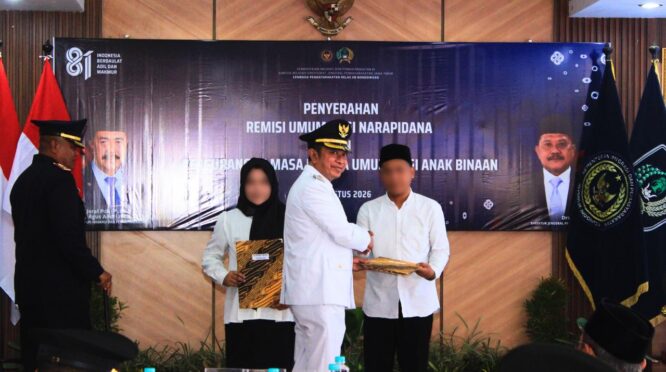 270 Warga Binaan Lapas Bondowoso Terima Remisi HUT ke-81 Kemerdekaan RI