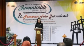 Anugerah Jurnalistik KWP 2026, Sekjen DPR Peran Pers Kawal Indonesia Emas 2045
