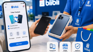 Blibli Hadirkan Layanan Tukar Tambah HP Lama dengan Pemesanan Online dan Pengambilan di Toko