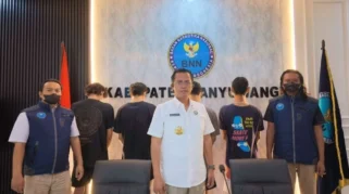 BNNK Banyuwangi Tangkap Lima Tersangka dan Amankan 72 Paket Sabu di Desa Kedungrejo