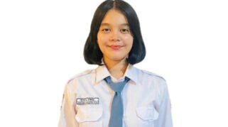 Celine Olivia, Siswi SMKN 5 Pontianak yang Membawa Baki Merah Putih di HUT ke-81 RI
