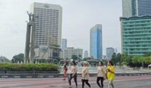 CFD Bundaran HI 9 Agustus, Dishub DKI Luncurkan Call Center, Pelopor Kita Jakarta, dan Rute Baru Transjakarta