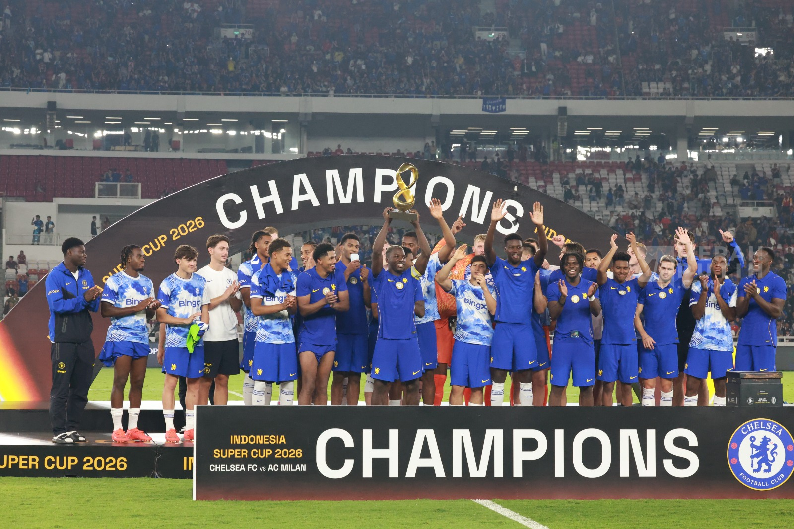 Chelsea Taklukkan AC Milan 3-0 di GBK