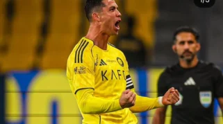 Cristiano Ronaldo Bawa Al-Nassr Puncaki Klasemen Usai Menang 2-1 atas Al-Taawoun