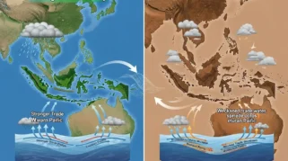 Dampak El Nino dan Musim Kemarau terhadap Ketersediaan Air di Kalimantan dan Terusan Panama