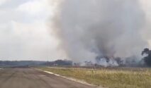 Detik-detik Karhutla Meluas di Dekat Bandara Atung Bungsu Pagaralam, Ini Pemicu Awalnya