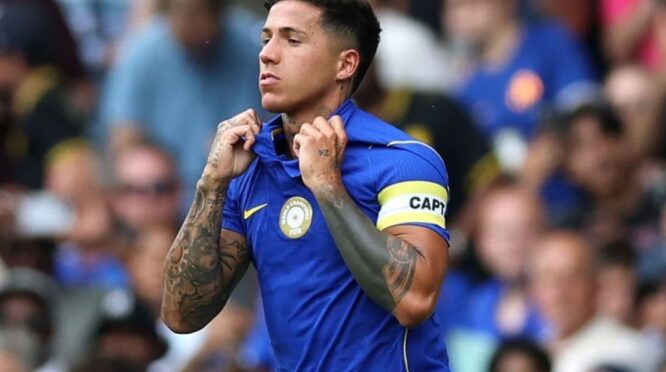 Dukungan dan Kontroversi Enzo Fernandez saat Chelsea Menang di Stamford Bridge
