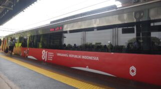 Empat Kereta Api KAI Tampilkan Livery Merah Putih Sambut HUT RI ke-81