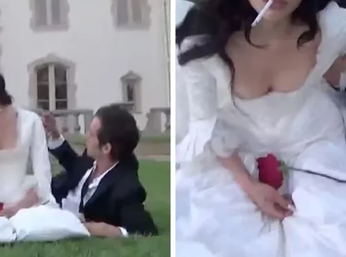 Foto Pernikahan Gabbriette dan Matty Healy Tampilkan Estetika Gotik Victoria yang Memikat