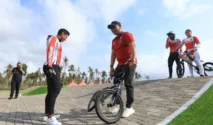 Hadapi Asian Games Jepang, Timnas BMX Jalani Pelatnas di Sirkuit Internasional BMX Banyuwangi