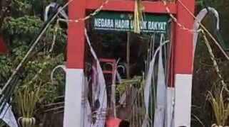 Insiden Putusnya Sling Jembatan Gantung Pongpet Saat Peresmian di Pangandaran