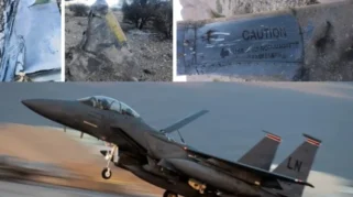 Iran Pamerkan Puing F-15E AS yang Berhasil Ditembak Jatuh, Nasib Sang Strike Eagle Berakhir Jadi Trofi