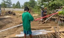 Jelang HUT RI, Pengepul Bambu di Lebak Kebanjiran Pesanan