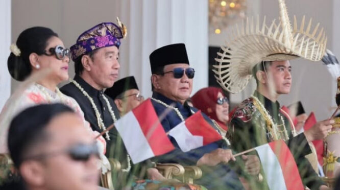 Joko Widodo Tegaskan Pentingnya Persatuan dalam Peringatan HUT ke-81 Kemerdekaan RI