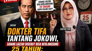 Jokowi Tantang Dokter Tifa Buktikan Tuduhan Ijazah Palsu di Persidangan Pokok Perkara