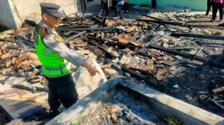 Kantin dan Gudang SDN 1 Jerukan Boyolali Ludes Terbakar, Diduga Gara-gara Bakar Sampah
