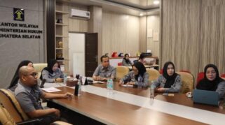 Kemenkum Sumsel Tingkatkan Layanan Hukum Desa Melalui Rakor Pembinaan Posbankum