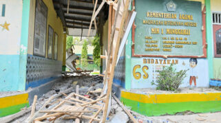 Kerusakan Parah Sekolah di Manggarai Akibat Gempa Bumi di Nusa Tenggara Timur