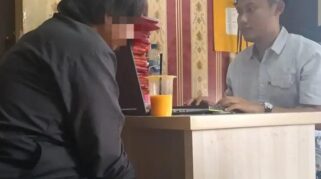 Kesal Digugat Cerai, Suami di Pontang Tega Bacok Istri