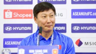 Kim Sang-sik Tegaskan Timnas Vietnam Harus Tetap Fokus Meski Unggul 2-0 atas Thailand di Final ASEAN Championship 2026