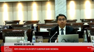 Komisi XI DPR Resmi Tunjuk Solikin M. Juhro sebagai Deputi Gubernur BI Periode 2026-2031