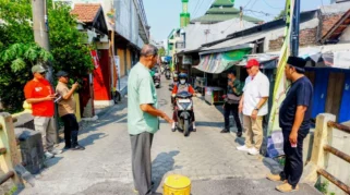 Legislatif Dorong Perbaikan Jembatan Jetis Sidoarjo yang Tergerus Arus Sungai