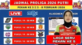 Liga Putri Indonesia 2026 Dimulai 17 Oktober dengan Enam Klub dan Format Triple Round Robin