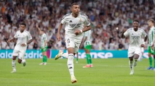 Mbappe Cetak Hat-trick, Real Madrid Kuasai Puncak Klasemen La Liga Usai Menang Telak atas Sociedad