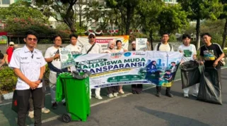 Melihat Aksi 39Operasi Semut di CFD Bundaran HI, Ajak Warga Bijak Pilah Sampah