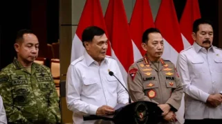 Menko Polkam Tegaskan Video Demo di Medsos Hoaks dan Upaya Penelusuran Penyebar
