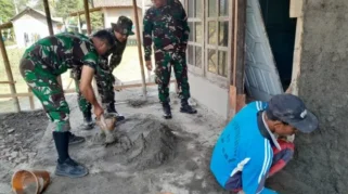 Mewarisi Semangat Juang Pahlawan Satgas Rehab RTLH di Desa Cukil