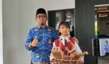 Miniatur Perahu Karya Murid SD Harjamukti Kota Serang Raih Juara 1 FLS2N Nasional