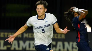 Mitchell Baker Cetak Gol Perdana untuk Georgetown di NCAA 2026-27