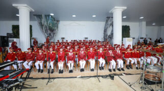 Paduan Suara Sekolah Rakyat Meriahkan Upacara HUT Ke-81 RI di Istana Merdeka