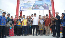 Pembangunan Jembatan Gantung Duku-Subarang Solok 1 di Pesisir Selatan Segera Rampung